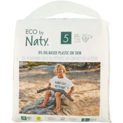 Eco By Naty Premium Disposable Nappies For Sensitive Skin Size 5 11-25 Kg 1 X