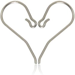 Blomdahl Natural Titanium Safety Ear Hook