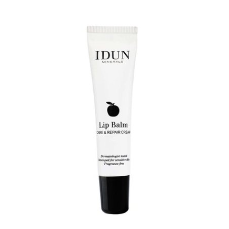 Idun Minerals Lip Balm Care and Repair Cream Softening Creamy Vegan Balm 0.51 Oz