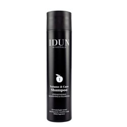 IDUN Minerals Volume Shampoo Strengthening and Nourishing Moisturizing and Lightweight for Thin Hair with Malic Acid