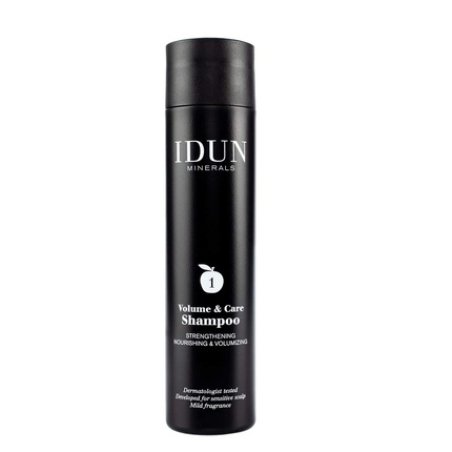 IDUN Minerals Volume Shampoo Strengthening and Nourishing Moisturizing and Lightweight for Thin Hair with Malic Acid