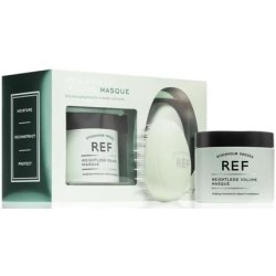 REF Weightless Volume Masque & Detangling Brush Set