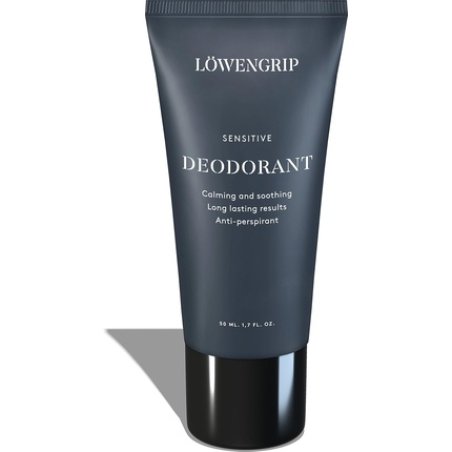 Löwengrip Sensitive Deodorant Antiperspirant Rehydrates Soothes Softens Skin Long Lasting Freshness 50ml