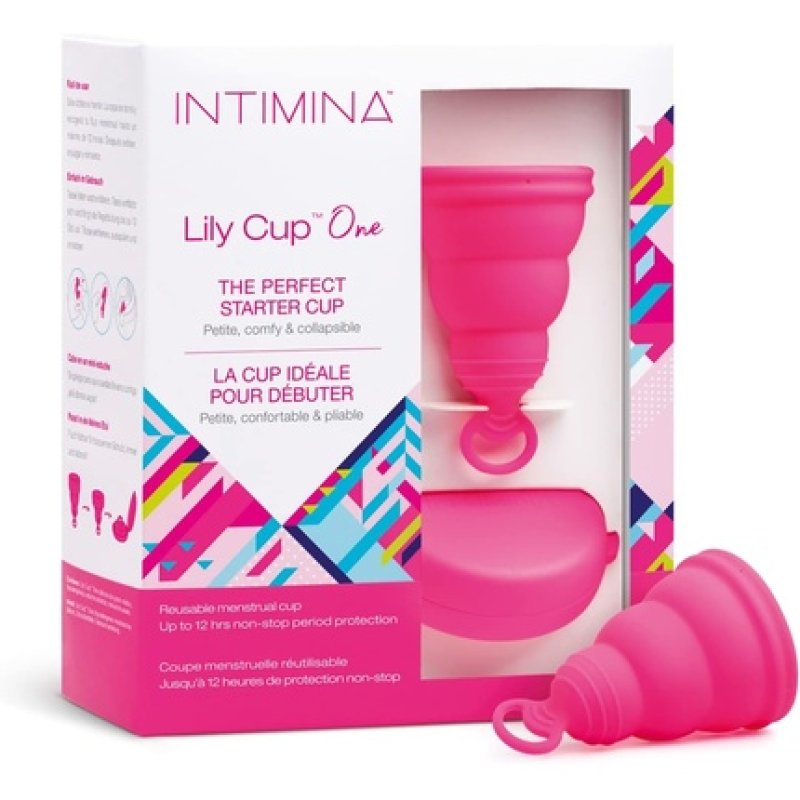 Intimina Lily Cup One The Collapsible Menstrual Cup for Beginners 1 Count