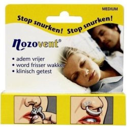 Nozovent Nose Clip Classic - Anti-Snoring Agent - 1 Piece