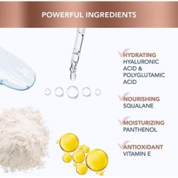 FOREO SUPERCHARGED HA PGA Triple Action Intense Face Moisturizer 0.5 fl.oz 15ml