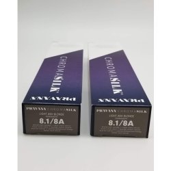 PRAVANA ChromaSilk Creme Hair Color with Silk & Keratin Protein 8.1 Light Ash Blonde