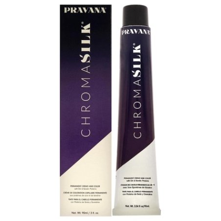 Pravana ChromaSilk Creme Hair Color 5.37 Light Golden Violet Brown Unisex 3oz