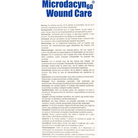 Microdacyn60 Wound Irrigation Solution