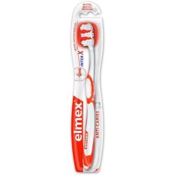 Elmex Protection Cavities Toothbrush Interx Medium Orange-Red