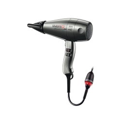 Valera Swiss Silent Jet 8600 Professional Ionic Hair Dryer for Quiet and Fast Drying 2400 Watts Silver Gray
