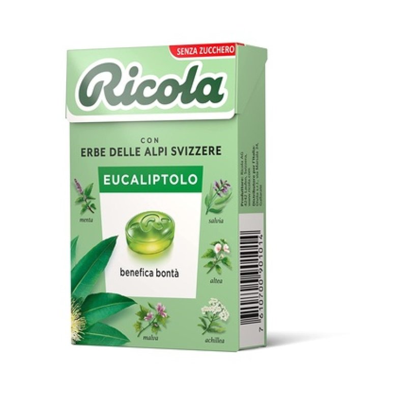 Caramelo Ricola Eucalipto Caja S/A