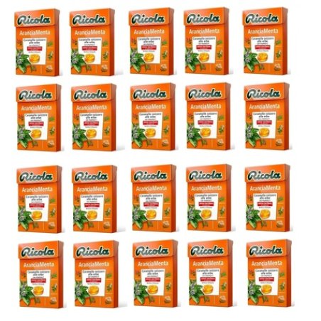 Ricola Astuccio Orange Mint Bonbon Refreshing Sugar-Free 50g