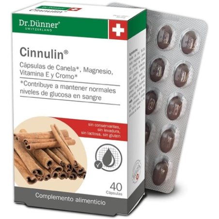 Salus with Cinnulin Cinnamon 40 Capsules - Dr. Dunner