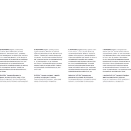 Emoform Youngstars Toothpaste 75ml