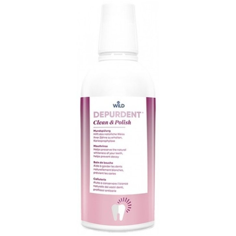 Wild Depurdent Clean & Polish Mouthwash 500ml