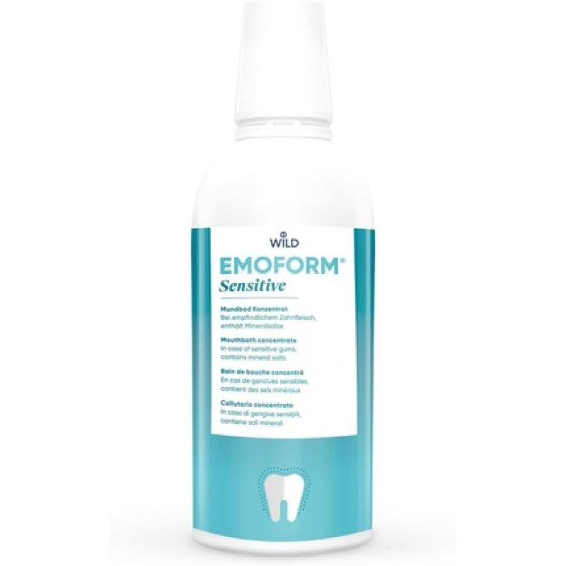 Emoform Sensitive Mouthwash Concentrate for Daily Care