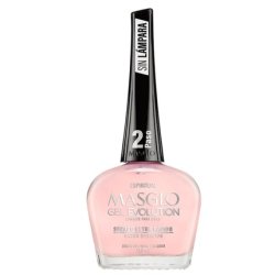 MASGLO GEL EVOLUTION Nail Polish Gel Effect No UV/Led Lamp Required Duration up to 12 days 0.5 Fl Oz
