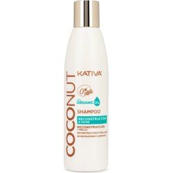 KATIVA Coconut Shampoo 250 ml Shampoing Professionnel Femmes
