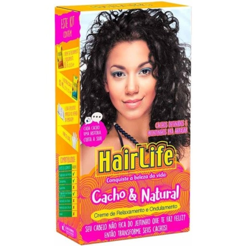 Hairlife by Embelleze Curly & Natural Relaxation and Curling Kit
