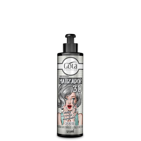 Gota Dourada 3d Toner Graphite 120 Ml