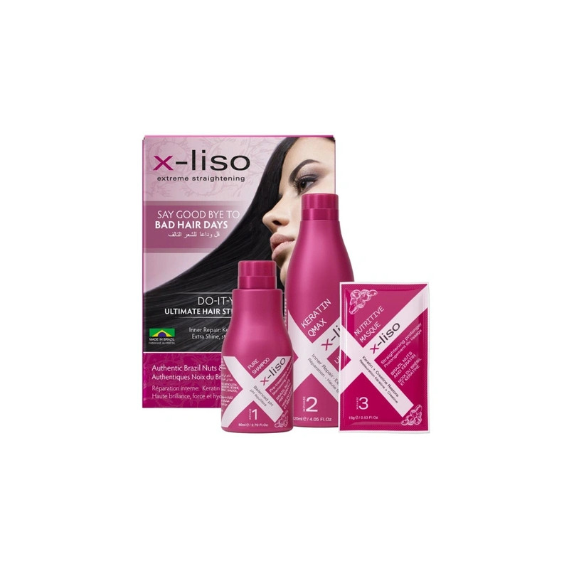 X-Liso Brazilian Smoothing Kit 215 Milliliters