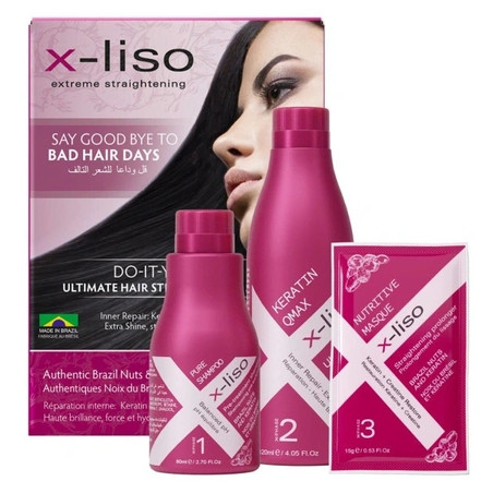 X-Liso Brazilian Smoothing Kit 215 Milliliters