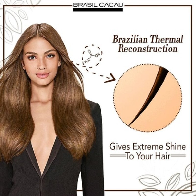 Brasil Cacau 3 Step Keratin Thermal Treatment