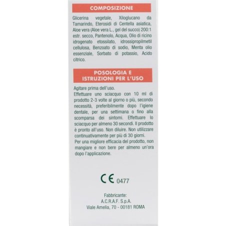 Tantum Green Sos Mouthwash for Aphthae 120ml