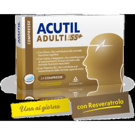 Acutil Adults 55 Angelini 24 Tablets