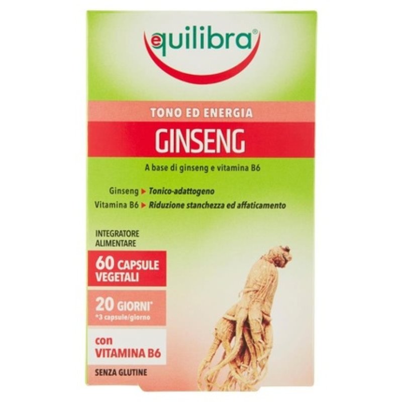 Equilibra Ginseng Perle Vegicaps - 60 capsules