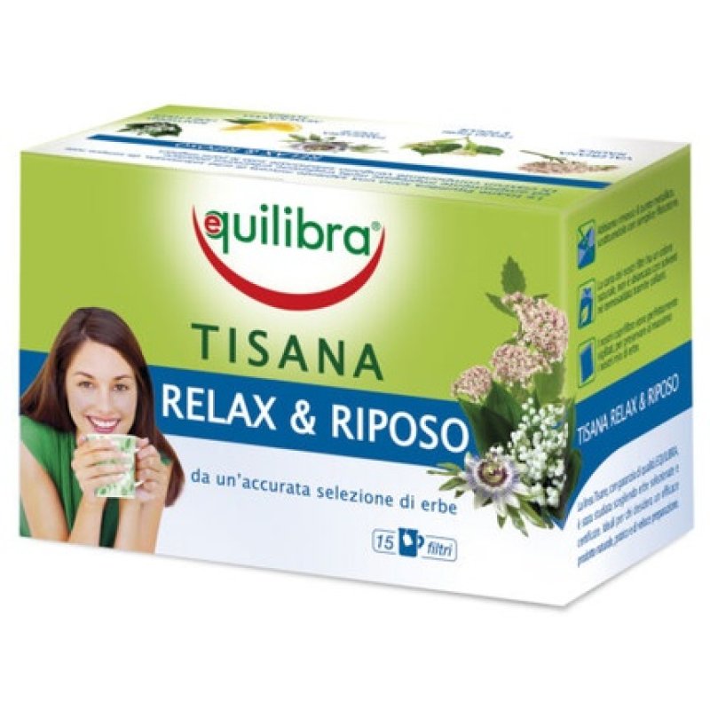 EQUILIBRA Relaxation and Rest Herbal Tea 15 Bags