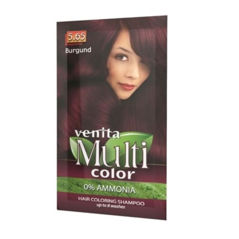 VENITA MultiColor Coloring Shampoo 5.65 Burgundy 40g