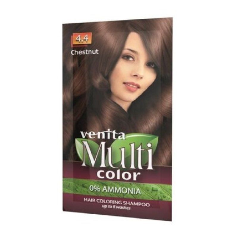 Venita MultiColor Coloring Shampoo 4.4 Chestnut 40g
