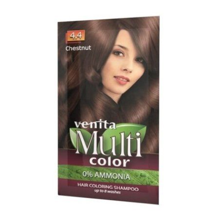 Venita MultiColor Coloring Shampoo 4.4 Chestnut 40g
