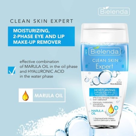 Bielenda Clean Skin Expert Marula Oil and Hyaluronic Acid