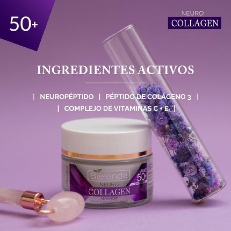 Bielenda Neuro Collagen Anti-Wrinkle Cream 50 Hydrating with Collagen Peptides
