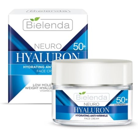 Bielenda Neuro Hyaluron 50 Hydrating Anti-Wrinkle Cream with Hyaluronic Acid