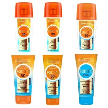 Bielenda Bikini UVA UVB Sun Protection SPF 30/50 Lotion Cream for Babies