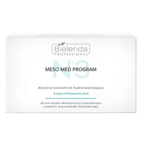 Bielenda Professional Hydrating Concentrate With 5 Forms Of Hyaluronic Acid 10x3ml