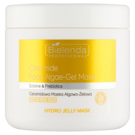 Bielenda Professional Hydro Jelly Mask Anti-Wrinkle Algae Gel Mask With Ceramides And Probiotics 190g
