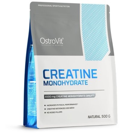 Ostrovit Creatine Monohydrate, 500 G - Sports Nutrition Supplement