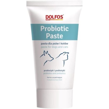 Dolfos Probiotic Paste for Dogs and Cats - Supports Intestinal Flora and Gastrointestinal Tract