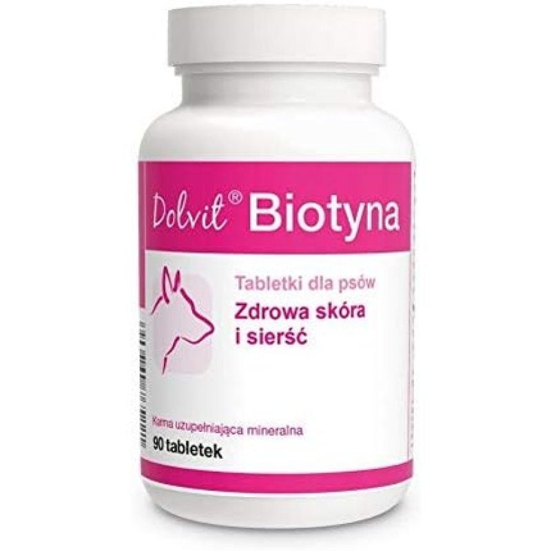 Dolfos Dolvit Biotin 90 Tablets for Skin and Dog Hair