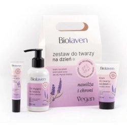 Biolaven Complete Facial Care Trio - Cleansing Gel 150ml, Moisturizing Cream 50ml, Eye Cream 15ml
