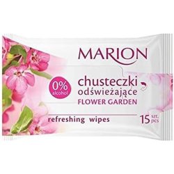 Marion Refreshing Wipes Flower Garden 15pcs