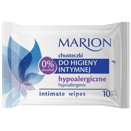 Marion Gentle Intimate Wipes Hypoallergenic 10 Pcs