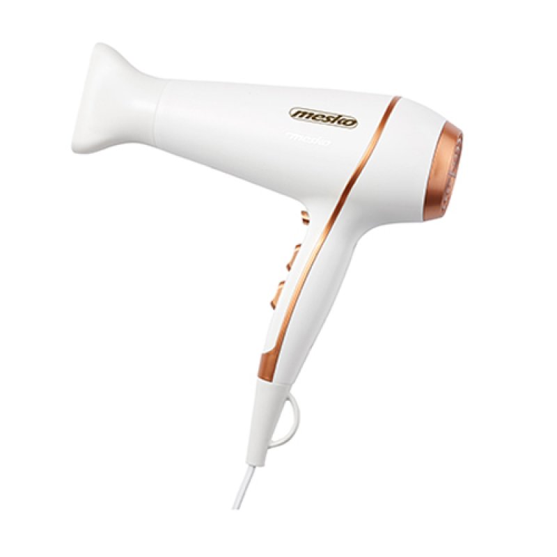Mesko Home MS 2250 sèche-cheveux 2100 W Bronze, Blanc