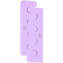T4B ILU Foam Toe Separator Finger Separator for Foot Care Manicure Pedicure Violet