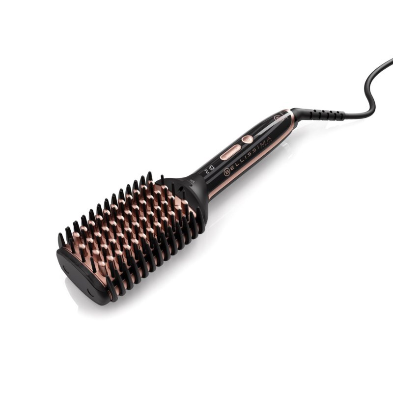 Imetec PB11 100 Straightening brush Warm Black, Gold 1.8 m